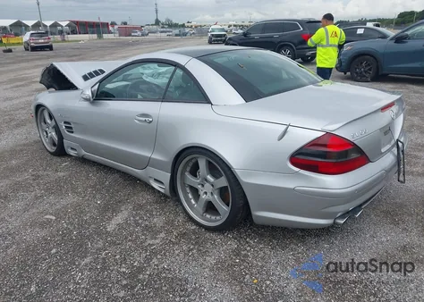 2003 Mercedes-Benz Sl 55 Amg из США, поврежденный, VIN WDBSK74F33F029373